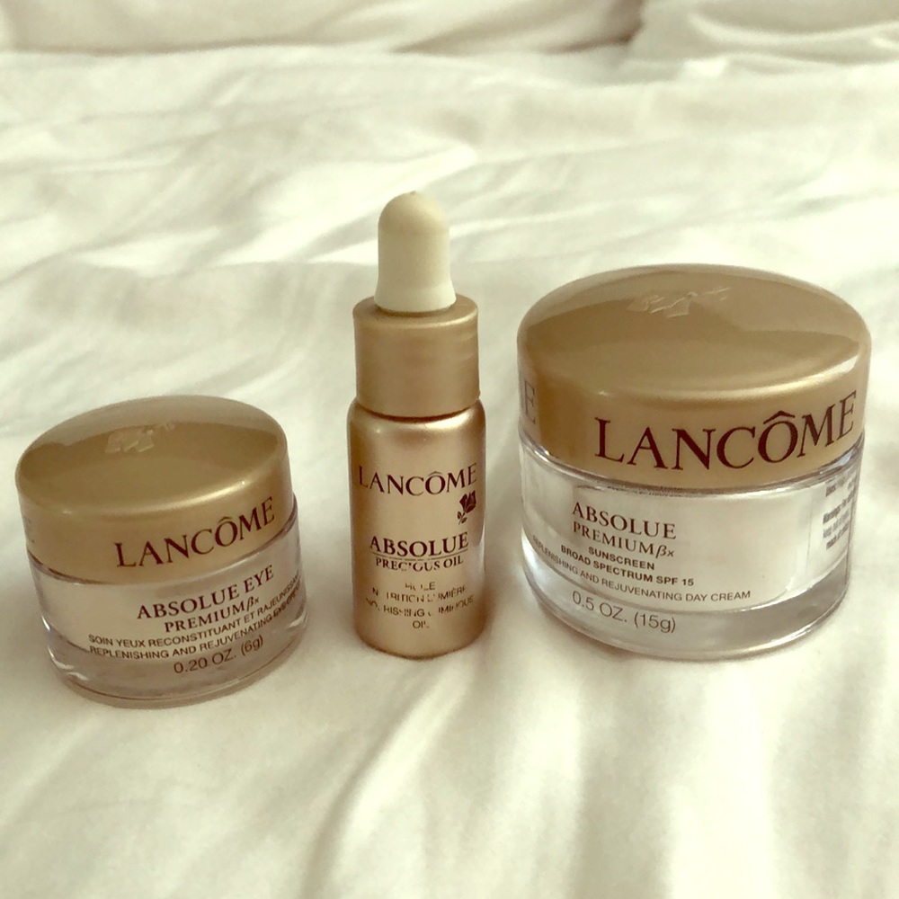 Lancôme Absolue Premium Bx eye cream &oil